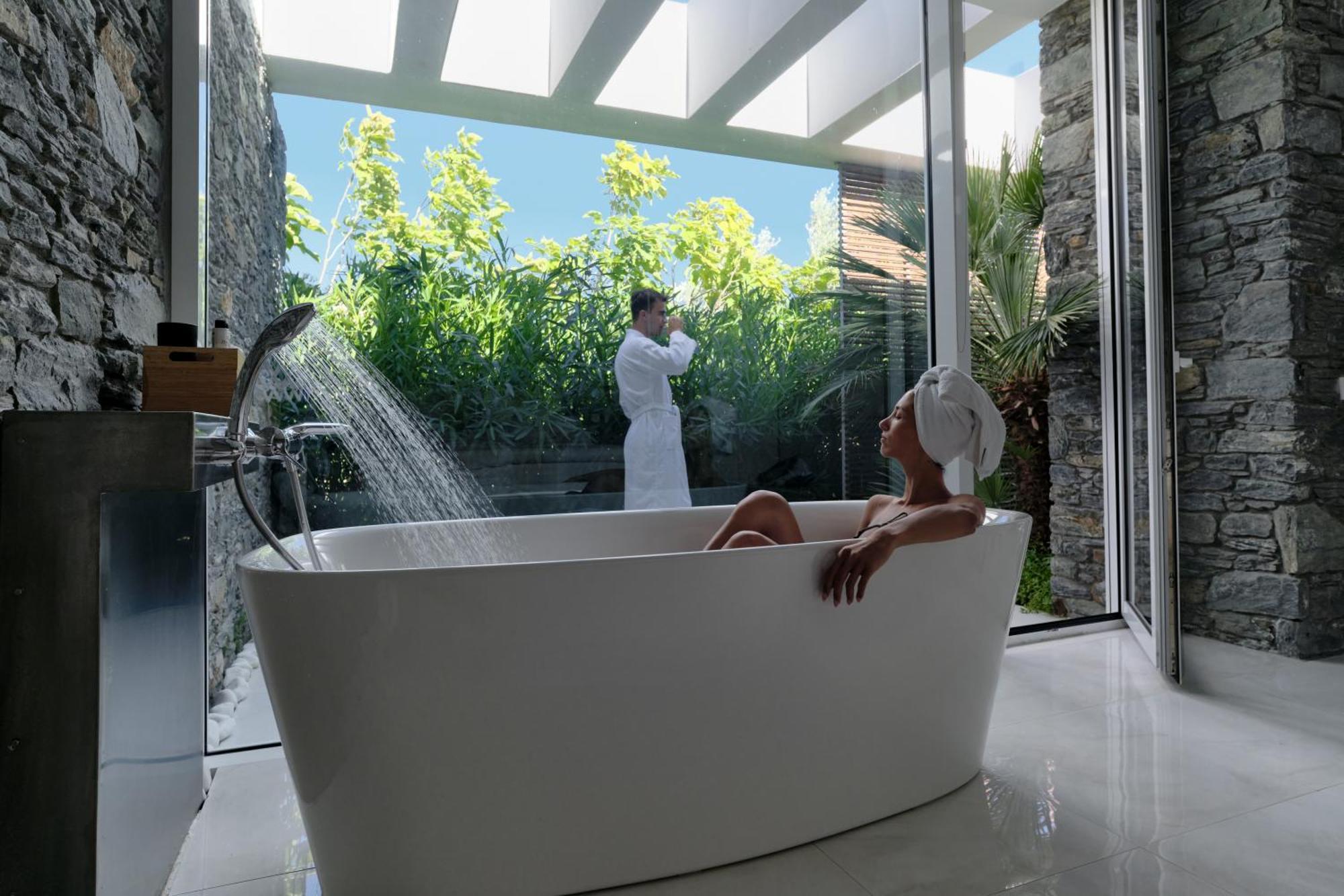A - Luxury Villas Plomari Esterno foto