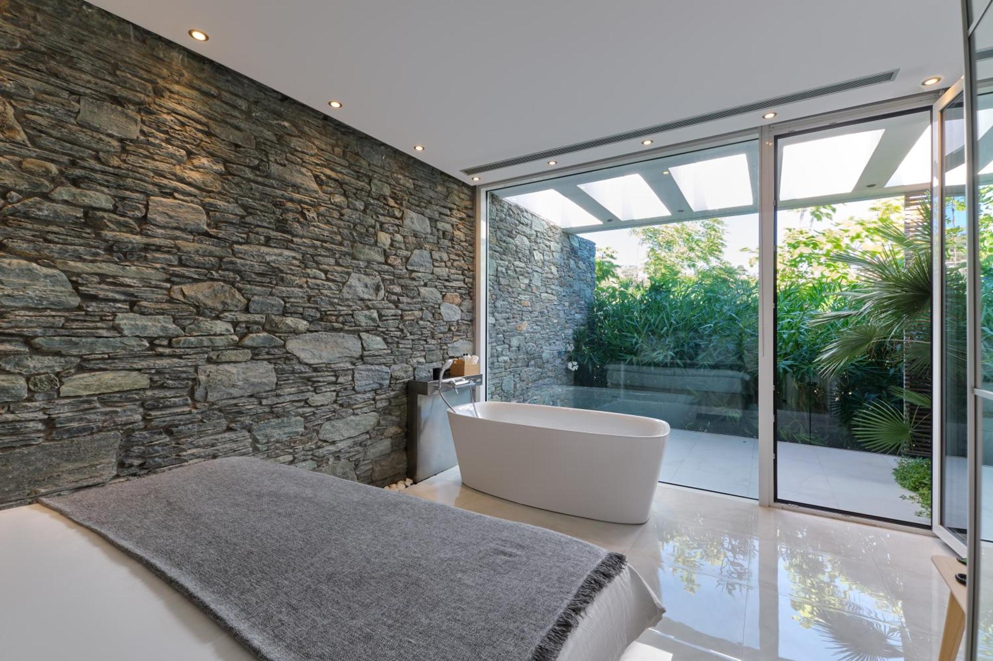 A - Luxury Villas Plomari Esterno foto