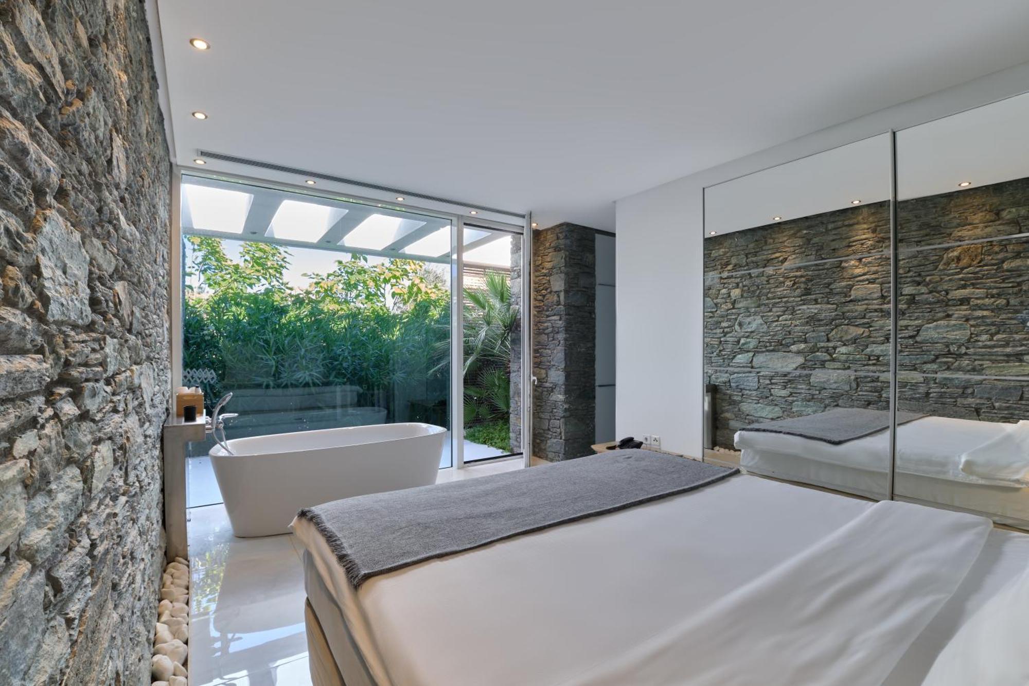 A - Luxury Villas Plomari Esterno foto